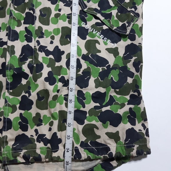 Converse Oasis Liam Summer Parka Jacket. Pretty Green. - Picture 7 of 8